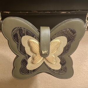 Michael Kors - Green Butterfly Purse